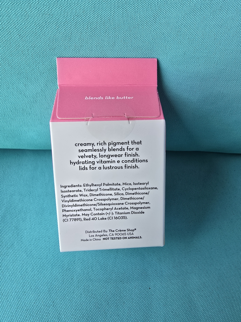 The Crème Shop Eyeshadow Pot & Crease-Free Clips - Truffle OR Fruit Tart - Picture 7 of 9
